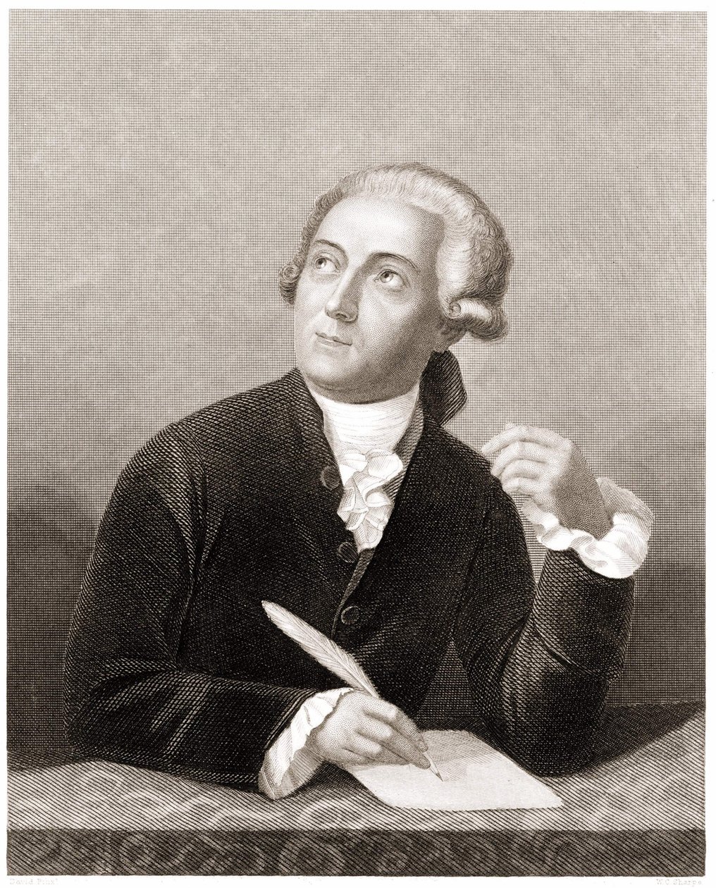 Ritratto di Antoine Laurent de Lavoisier (1743 - 1794) da Unknown artist