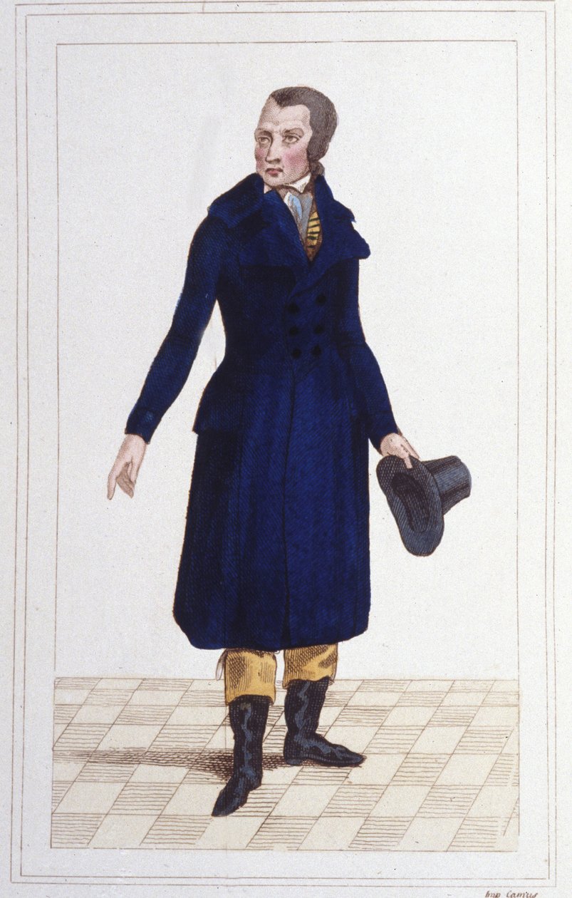Ritratto di Antoine Quentin Fouquier Tinville (1746 - 1795), magistrato e politico francese incisione del 1830 da Unknown artist