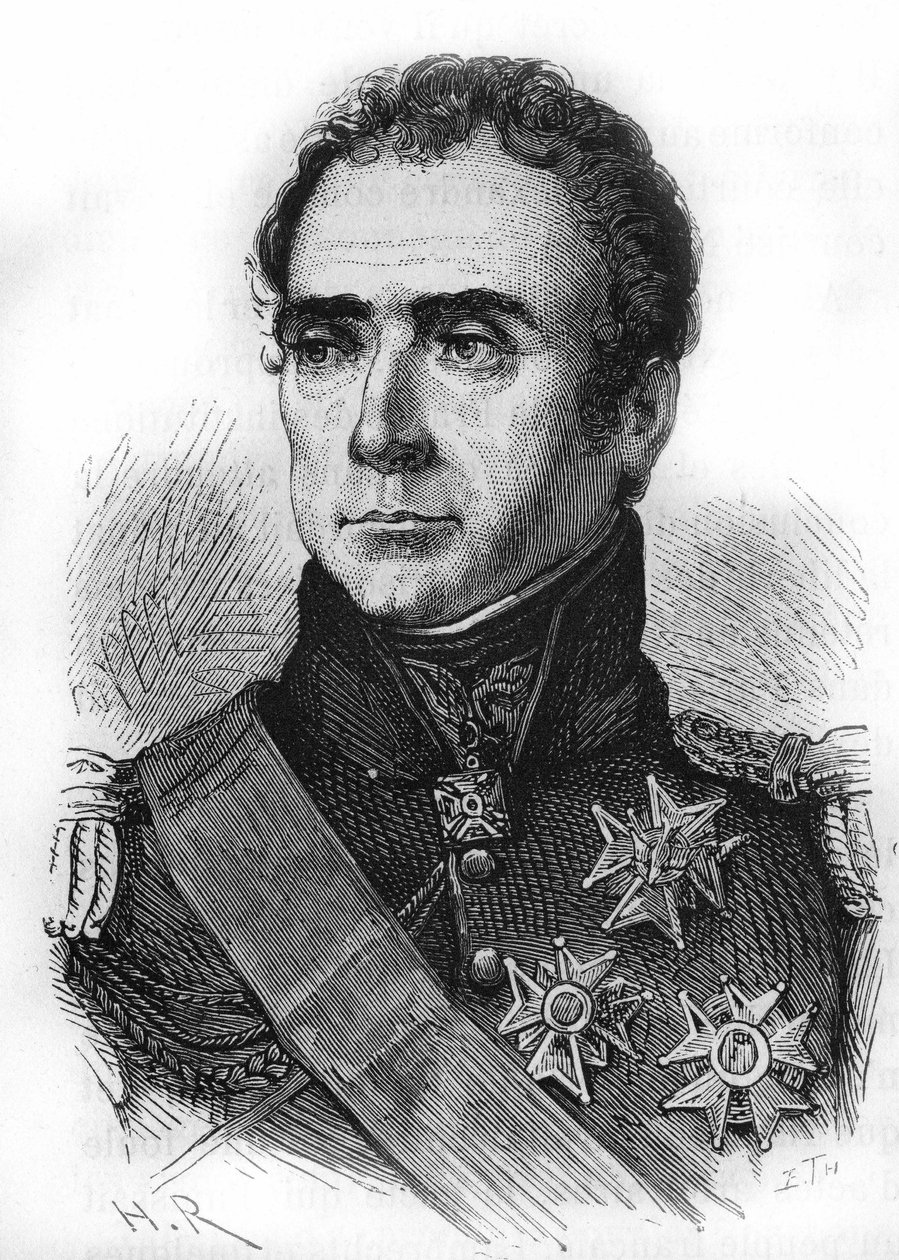 Ritratto di Auguste Frederic Louis di Viesse de Marmont (1774-1852), Duca di Ragusa, maresciallo di Francia da Unknown artist