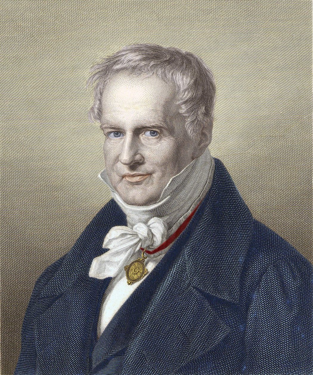 Ritratto del Barone Alexander Von Humboldt da Unknown artist
