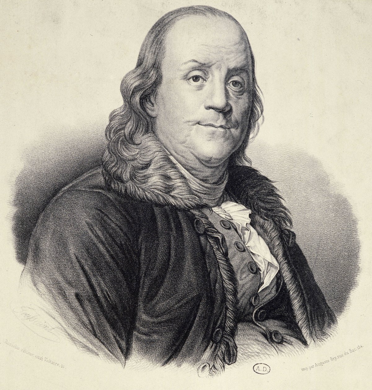 Ritratto di Benjamin Franklin da Unknown artist