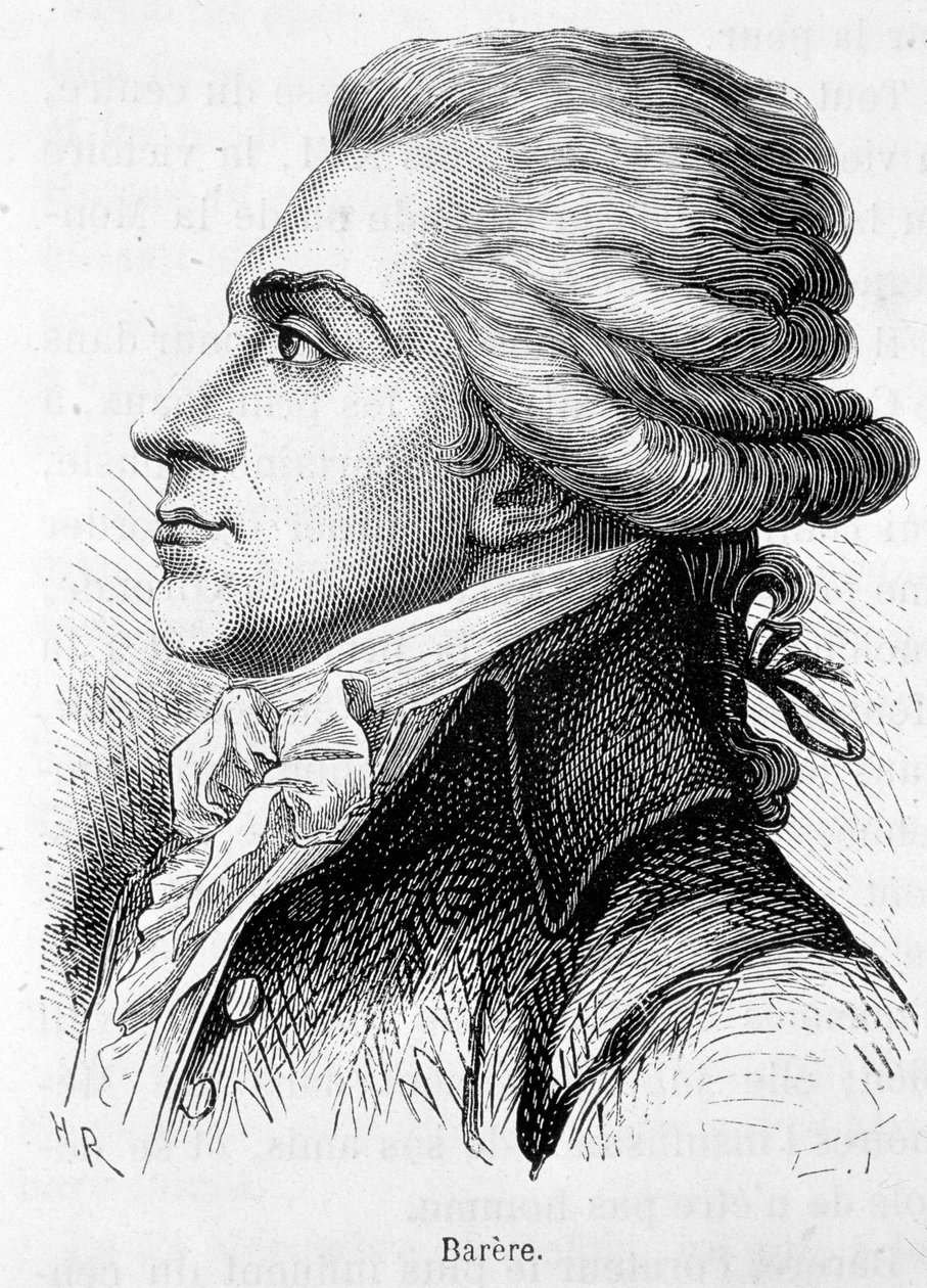 Ritratto di Bertrand Barere de Vieuzac (1755-1841), politico francese da Unknown artist