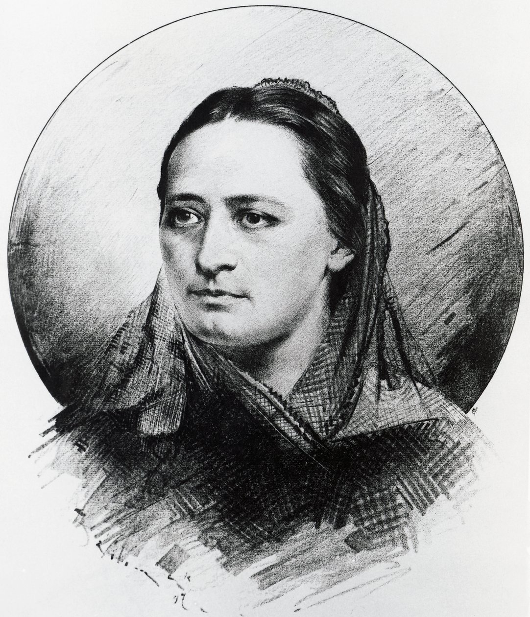 Ritratto di Bozena Nemcova da Unknown artist