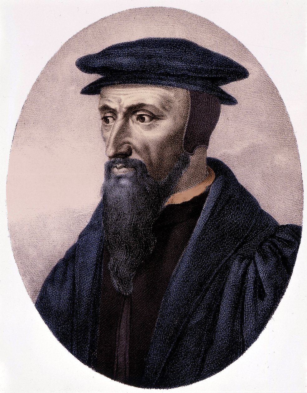 Ritratto di Calvino (1509 - 1564) da Unknown artist