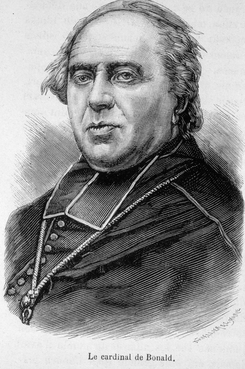 Ritratto del cardinale Bonald da Unknown artist