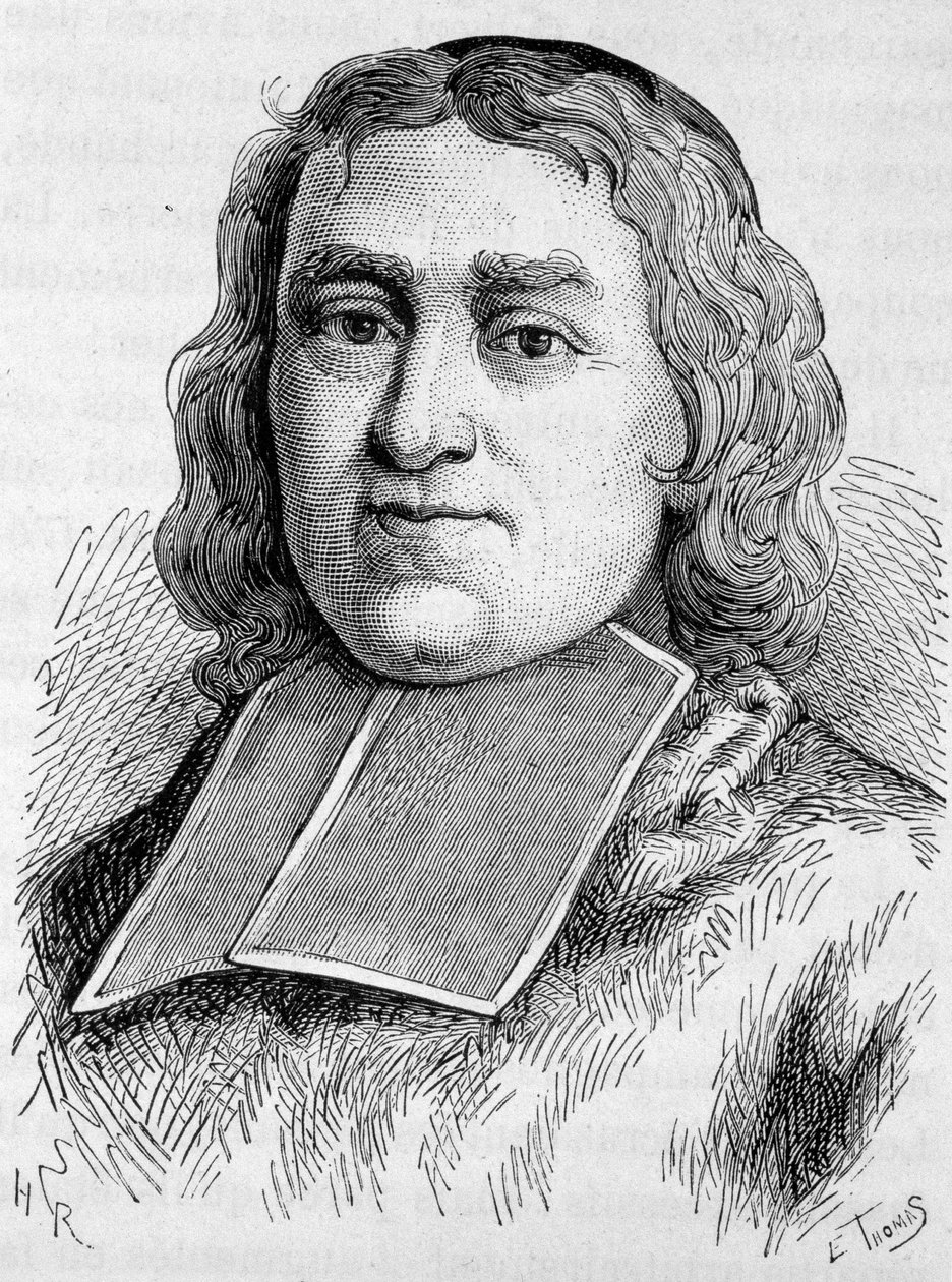 Ritratto del Cardinale Fleury (1653 - 1743) (André Hercule de Fleury). Incisione della fine del XIX secolo in “Histoire de France” di H. Martin da Unknown artist