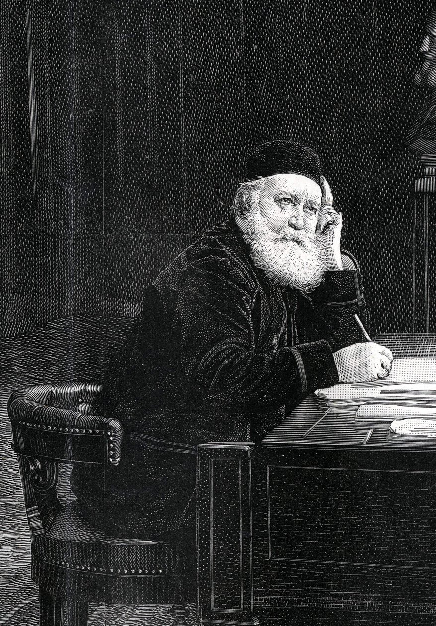 Ritratto di Charles Gounod (1818-1893), compositore francese da Unknown artist