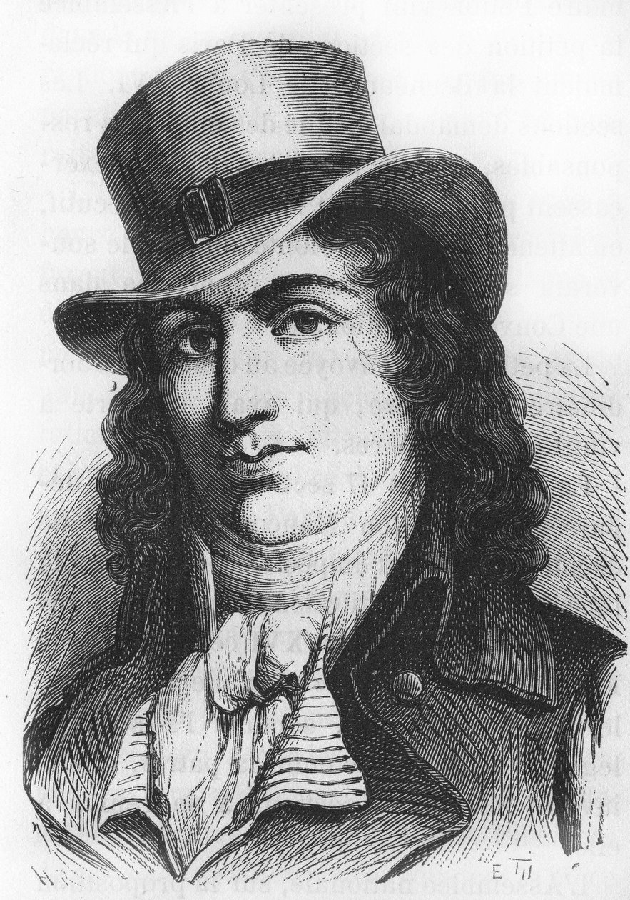 Ritratto di Charles Jean Marie Barbaroux (1767-1794), politico francese da Unknown artist