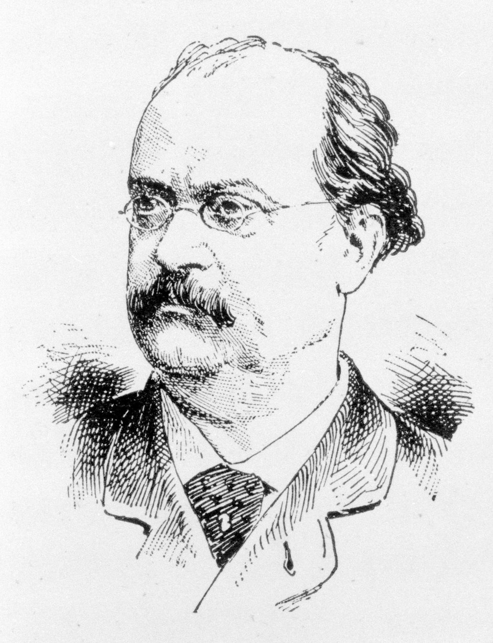 Ritratto di Charles Lecocq (1832 - 1918), compositore francese da Unknown artist