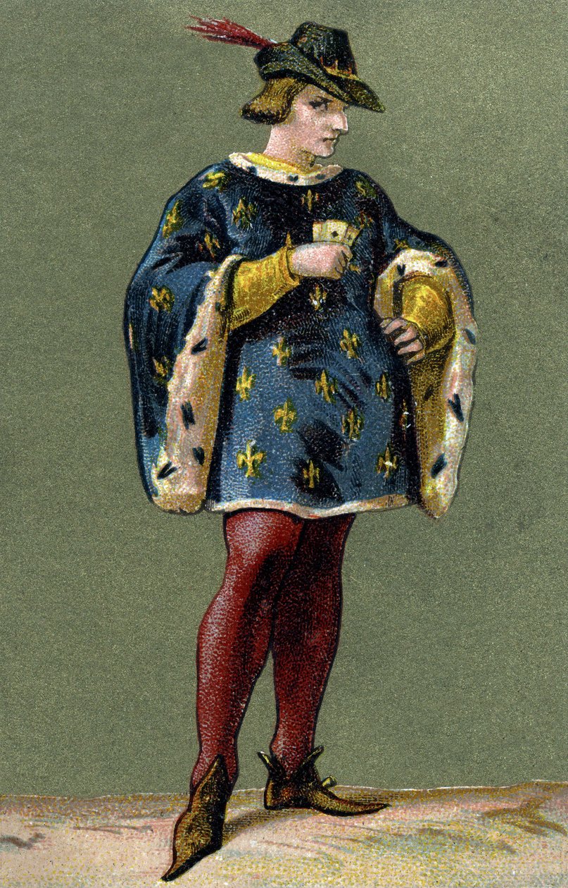 Ritratto di Carlo VI (1368-1422), Re di Francia da Unknown artist