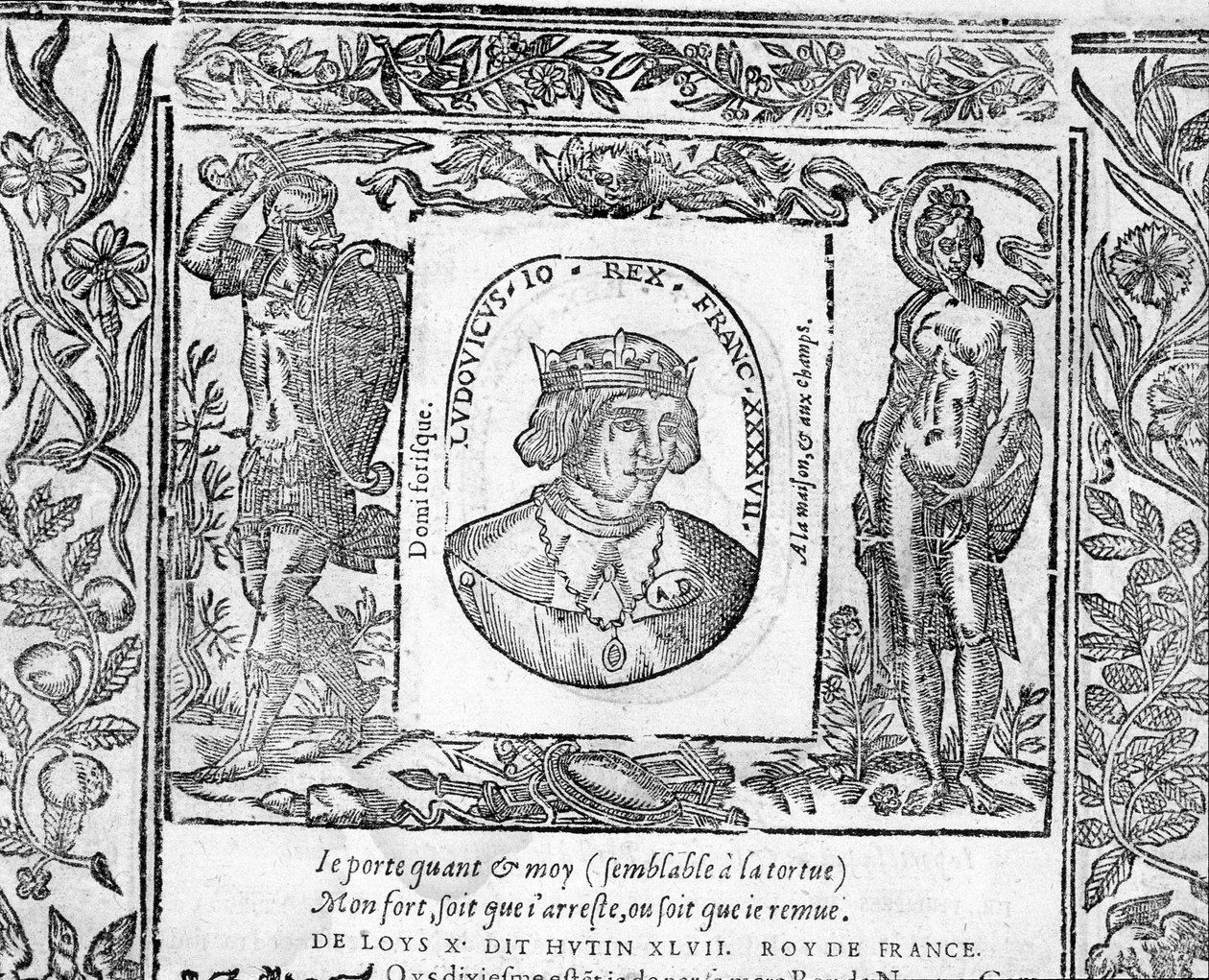 Ritratto di Carlo X Le Hutin, Re di Francia dal 1314 al 1316 da Unknown artist