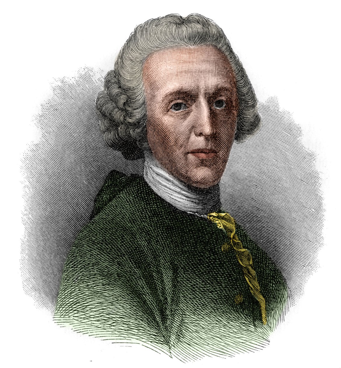 Ritratto di Christian Fürchtegott Gellert da Unknown artist