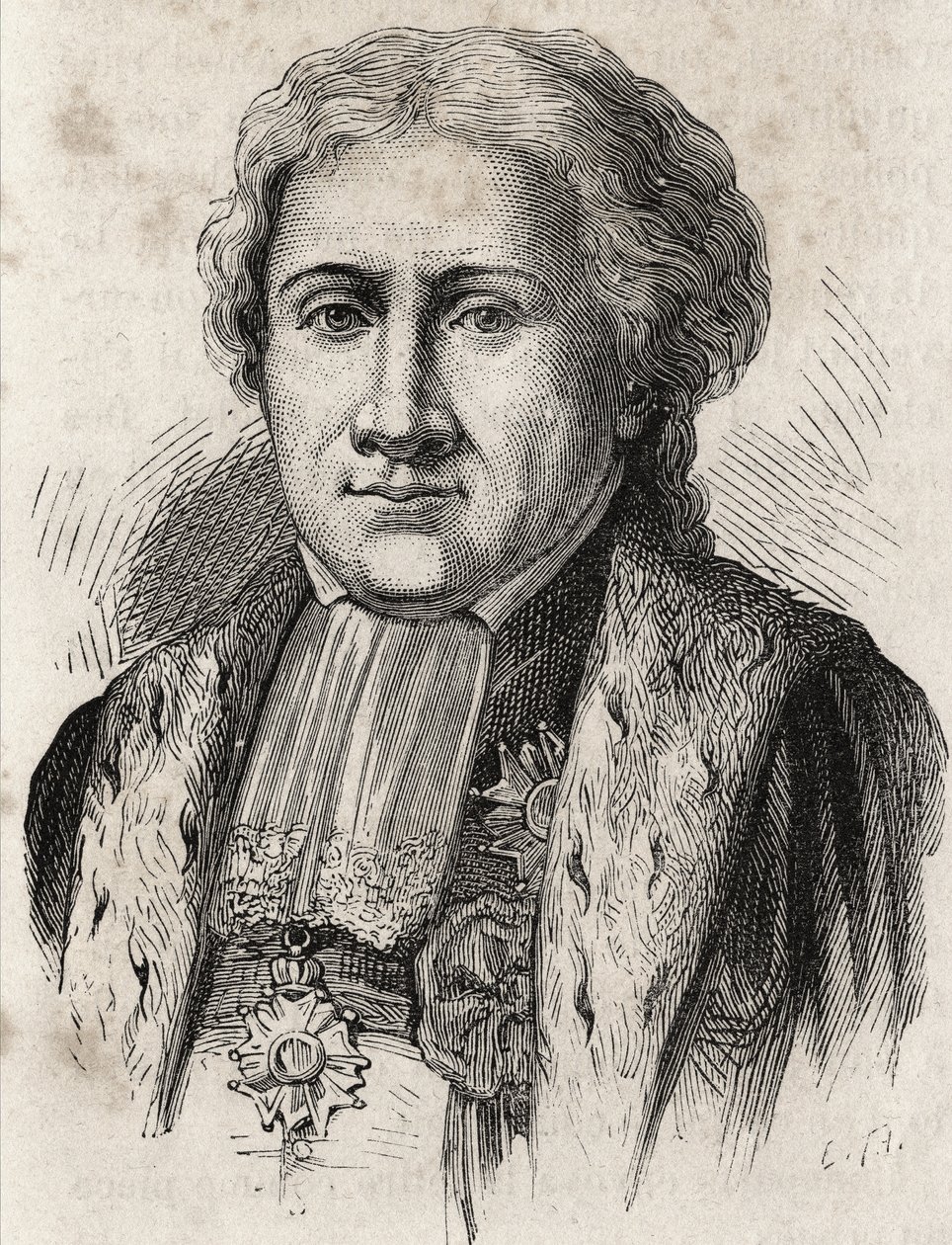 Ritratto di Claude - Ambroise Régnier, Duca di Massa, Avvocato, Gran Giudice, Ministro della Giustizia (1746-1814) da Unknown artist