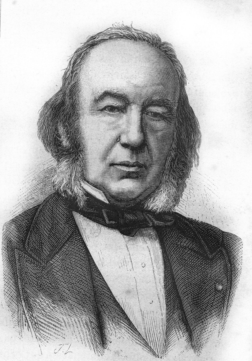 Ritratto di Claude Bernard (1813 - 1878) fisiologo francese - in "L