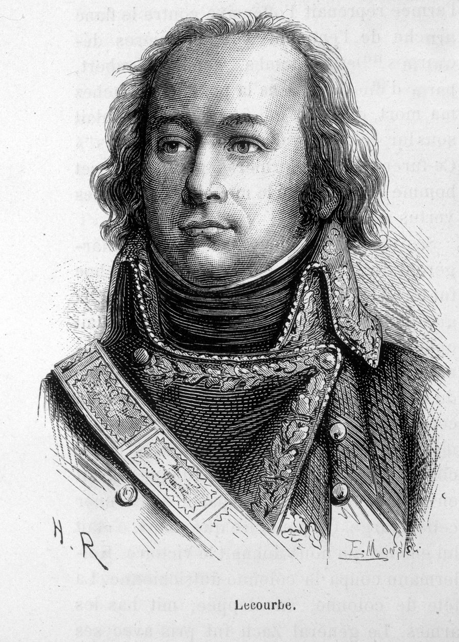 Ritratto di Claude Jacques Lecourbe, generale francese (1759 -1815) da Unknown artist