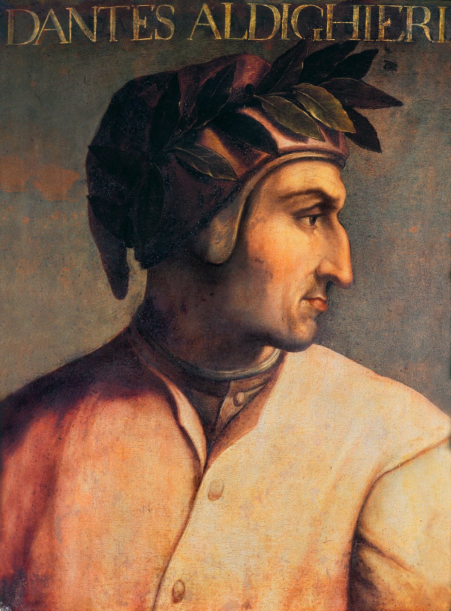 Ritratto di Dante Alighieri (1265-1321) da Unknown artist