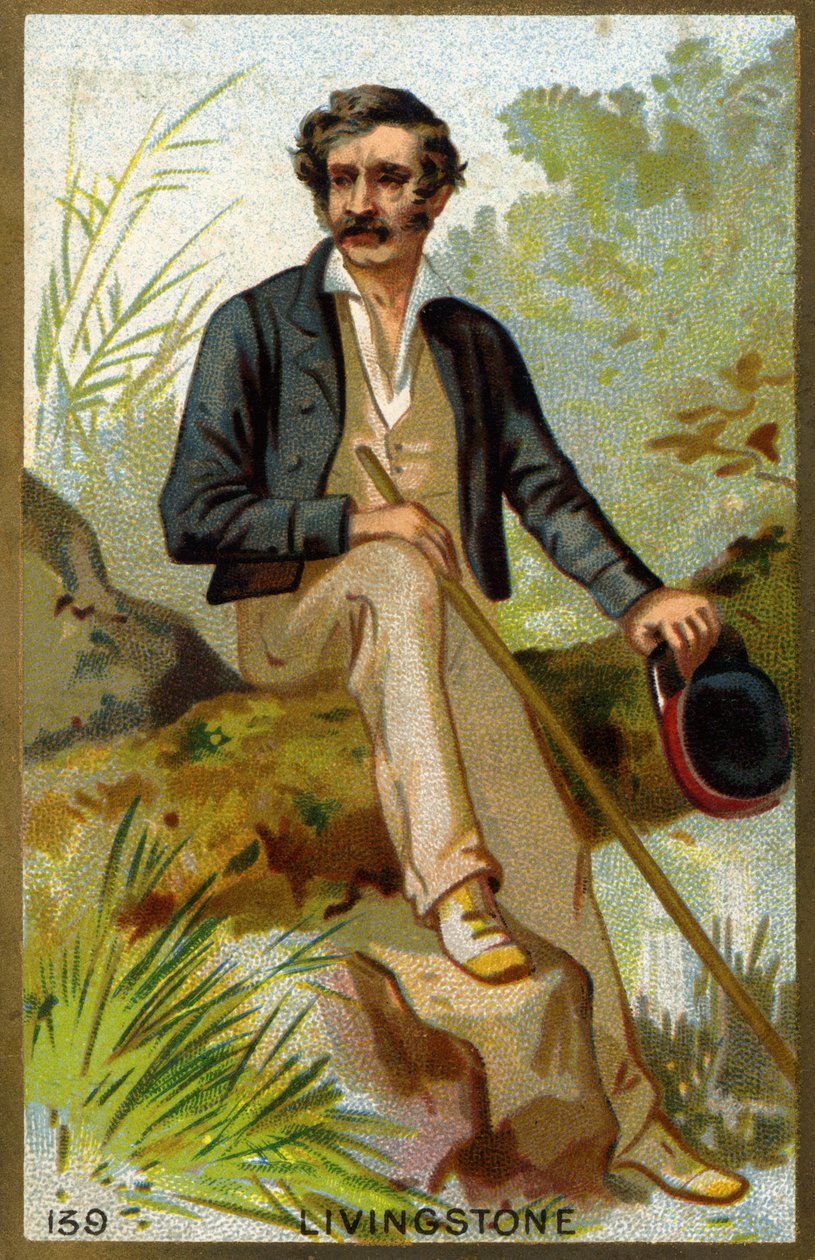 Ritratto di David Livingstone (1813-1873), missionario ed esploratore britannico da Unknown artist