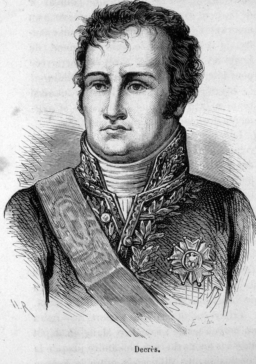 Ritratto di Denis Decres (1761-1820) marinaio francese da Unknown artist