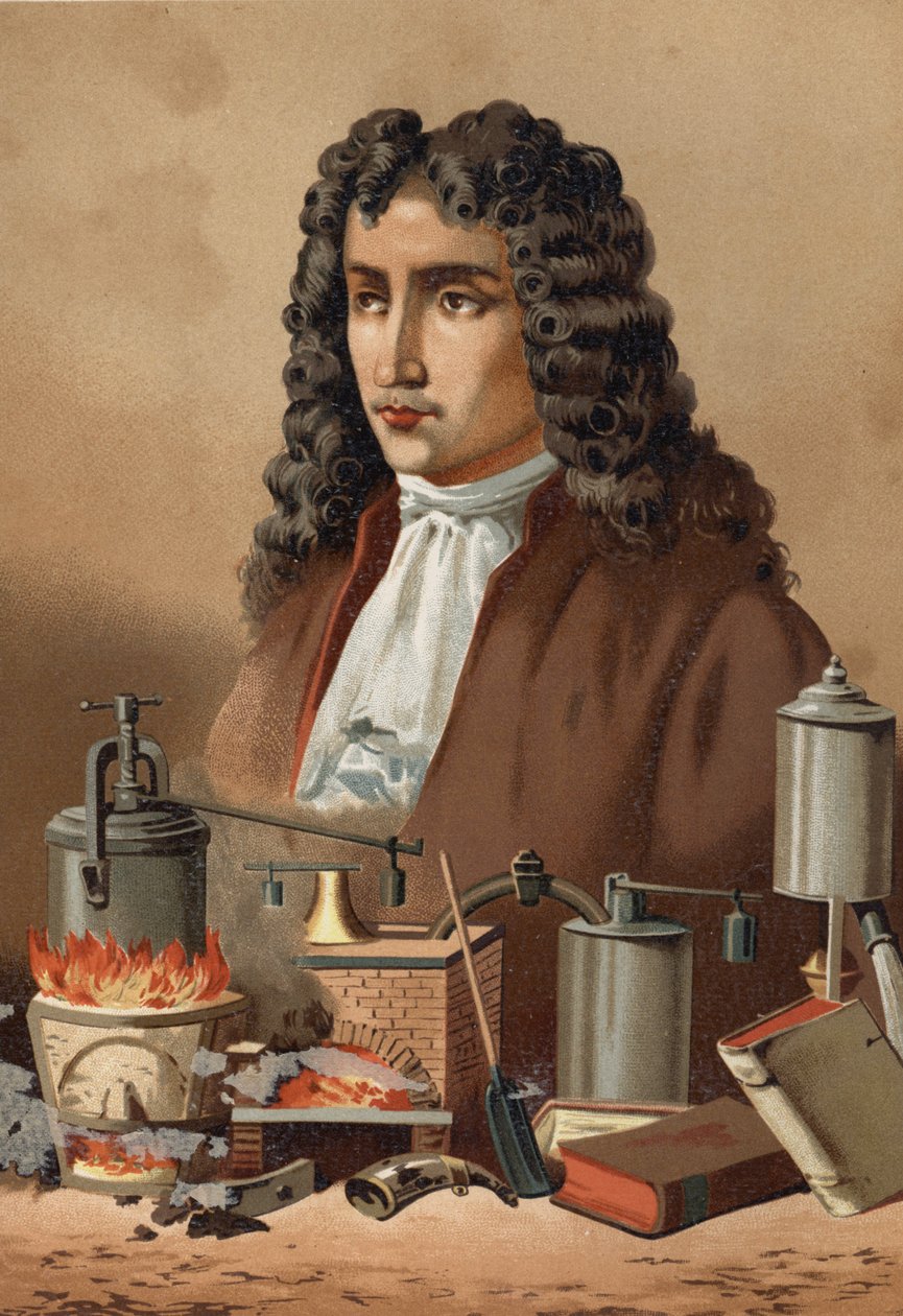 Ritratto di Denis Papin (1647 - 1714) da 