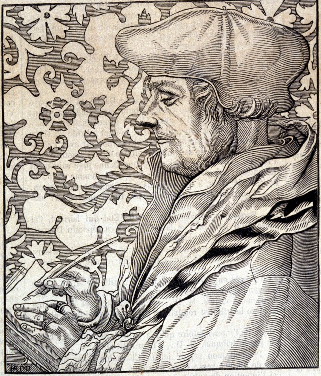 Ritratto di Didier Erasme da Unknown