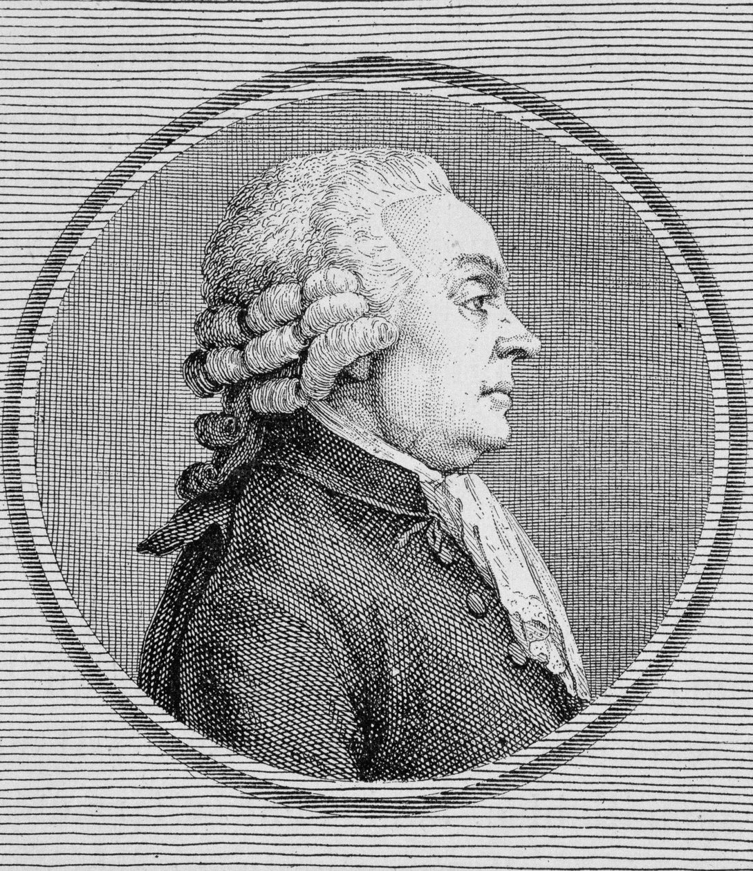 Ritratto di Dionis du Séjour (1734 -?). Incisione della fine del XIX secolo in “Histoire de France” di H. Martin da Unknown artist