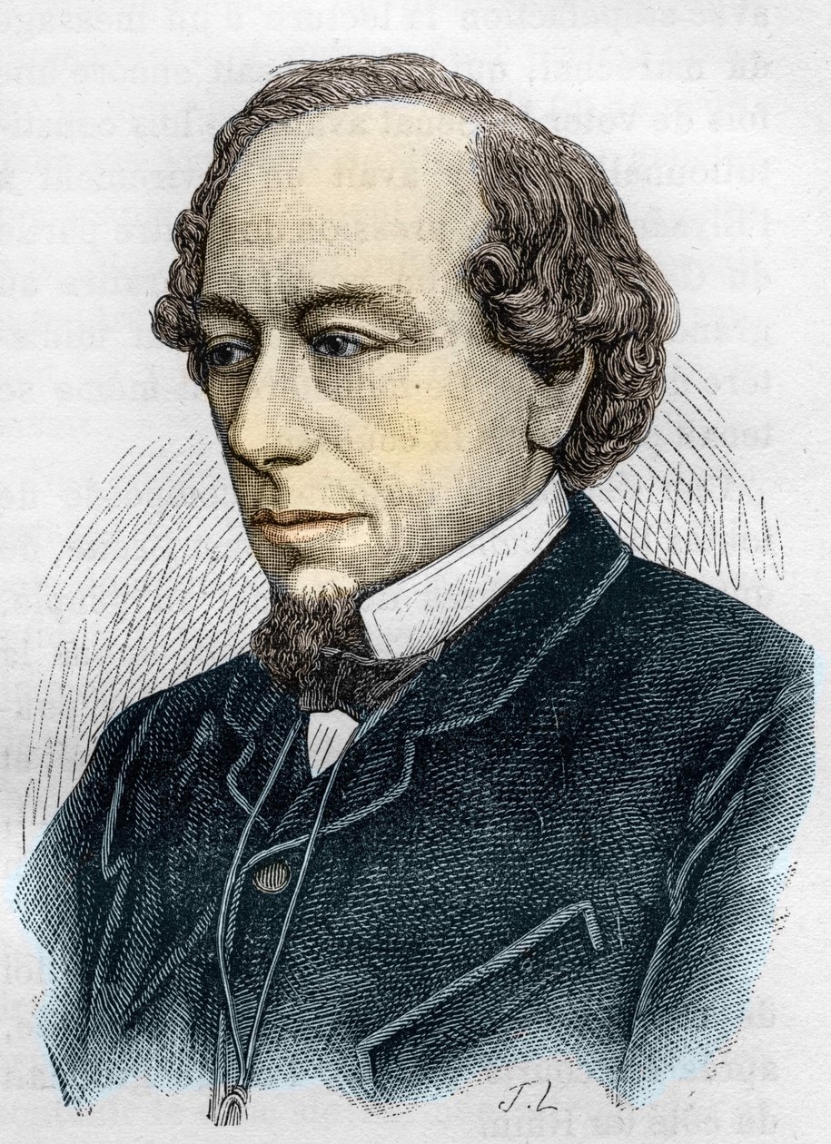 Ritratto di Disraeli Benjamin (Lord Beaconsfield) da Unknown artist