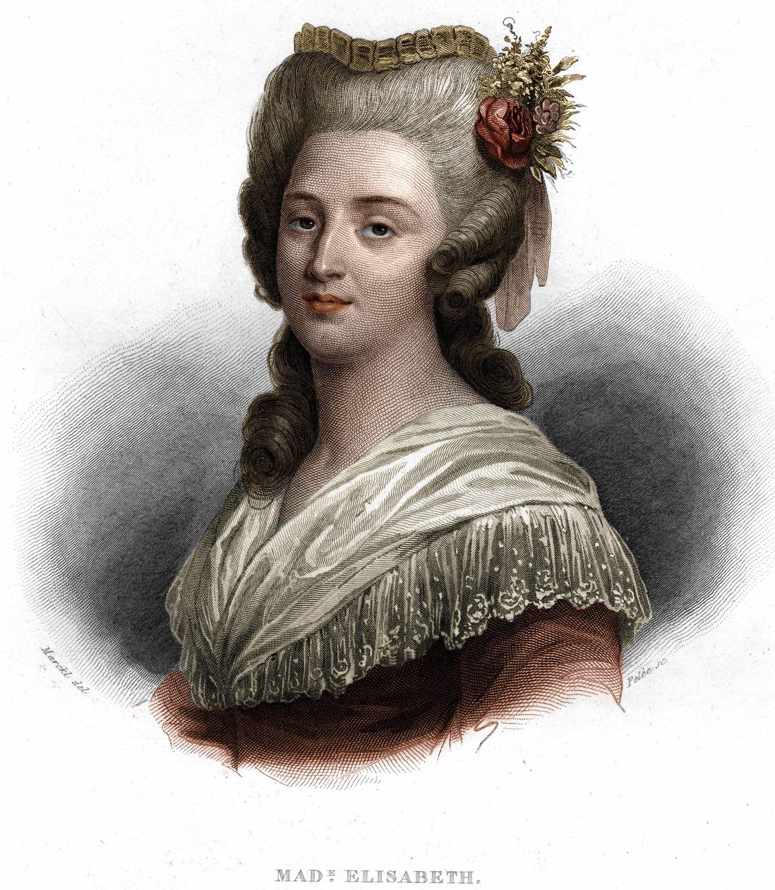 Ritratto di Elisabetta Filippina Maria Elena di Francia, conosciuta come 
