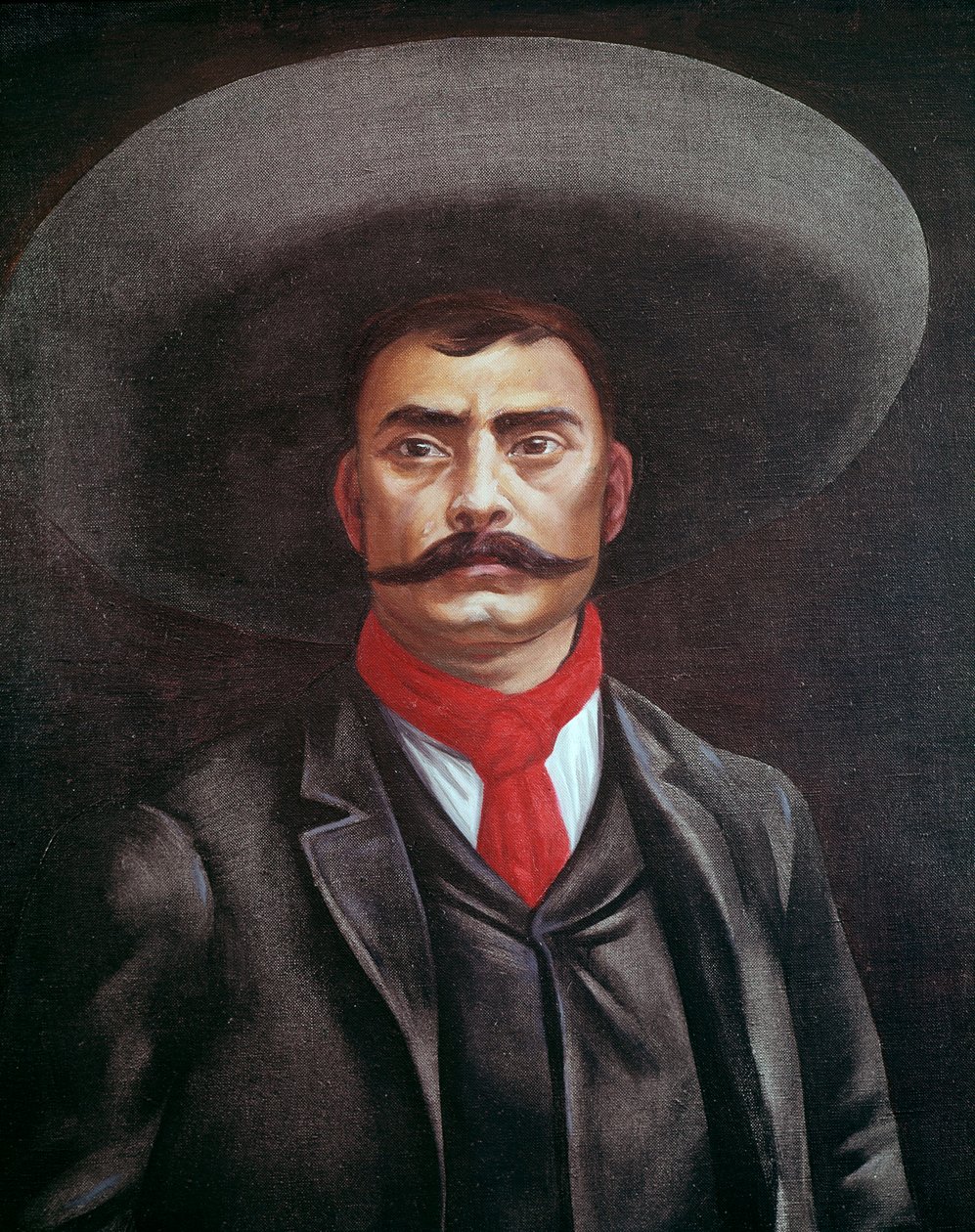 Ritratto di Emiliano Zapata (1879-1919), messicano da Unknown artist