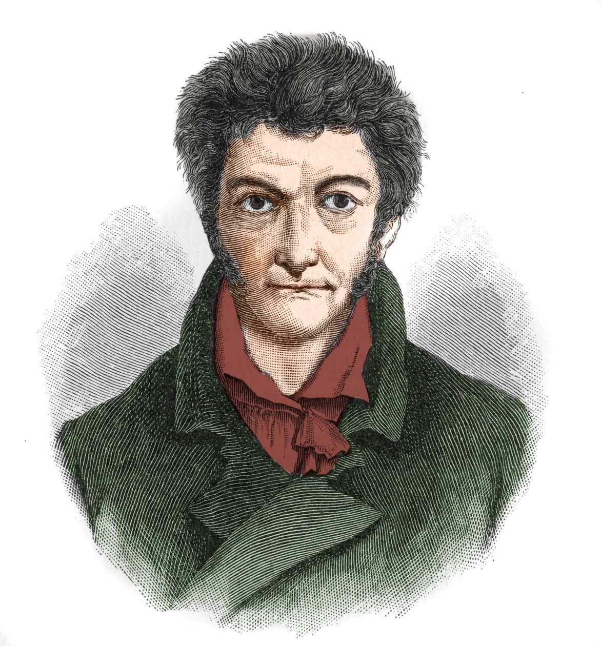 Ritratto di Ernst Theodor Wilhelm Hoffmann (1776-1822) scrittore romantico tedesco da Unknown artist
