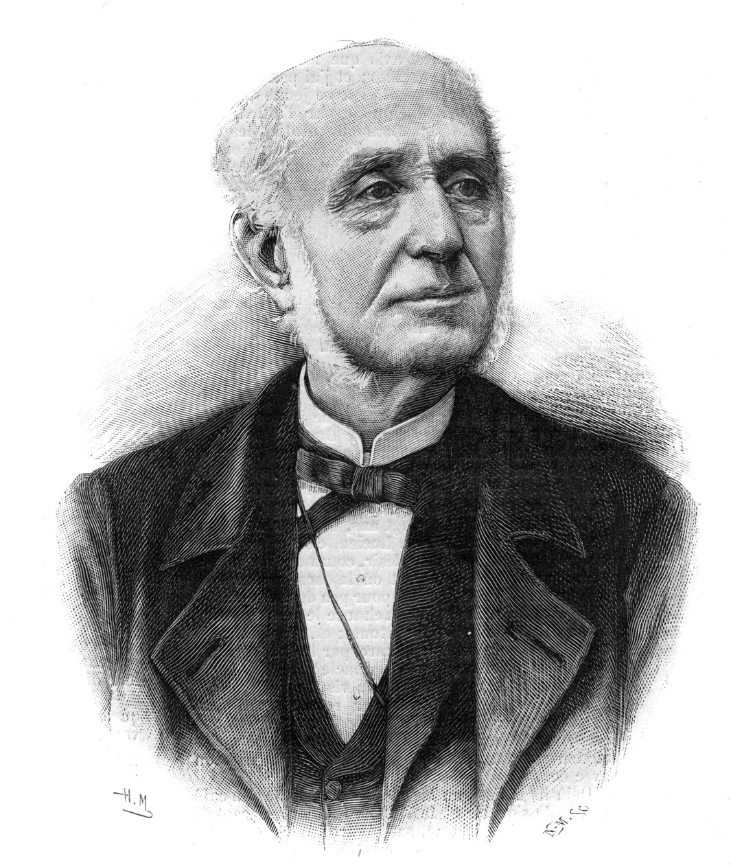 Ritratto di Etienne Arago (1802-1892) autore drammatico, politico, sindaco di Parigi da Unknown artist