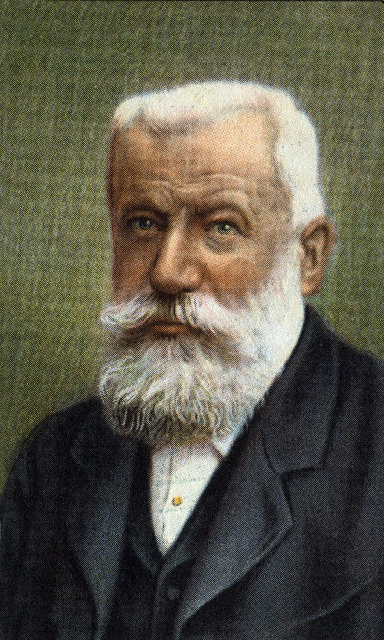 Ritratto di Fernand Forest, inventore francese. da Unknown Artist