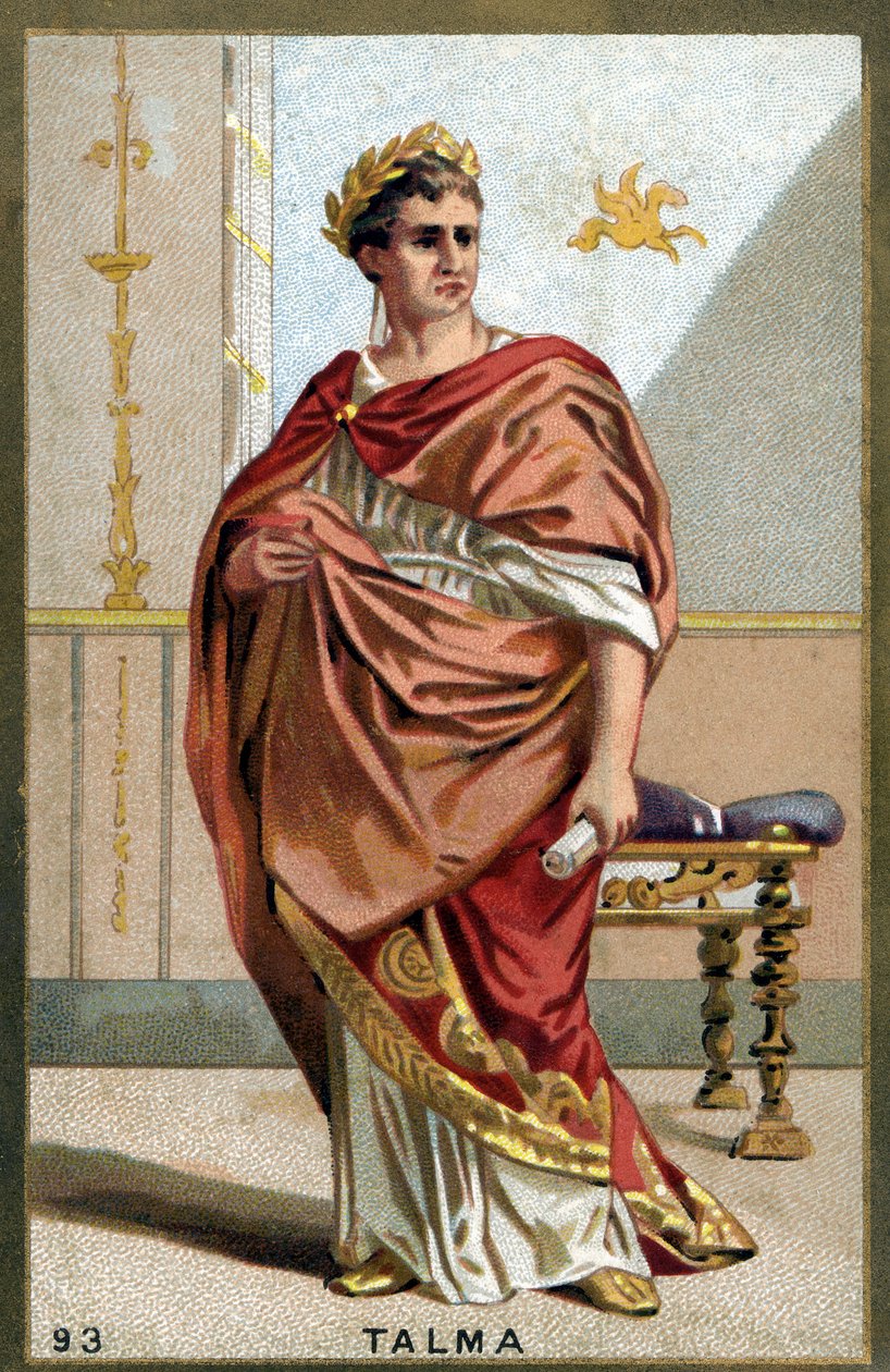 Ritratto di Francois-Joseph (Francois Joseph) Talma (1763-1826), attore francese da Unknown artist