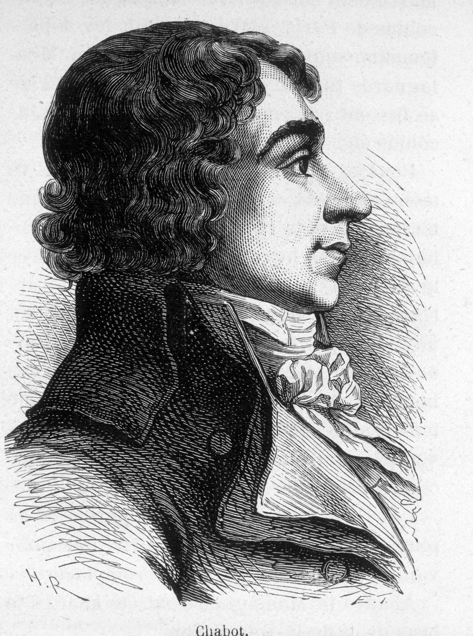 Ritratto di François Chabot (1759-1794), politico francese. da Unknown artist
