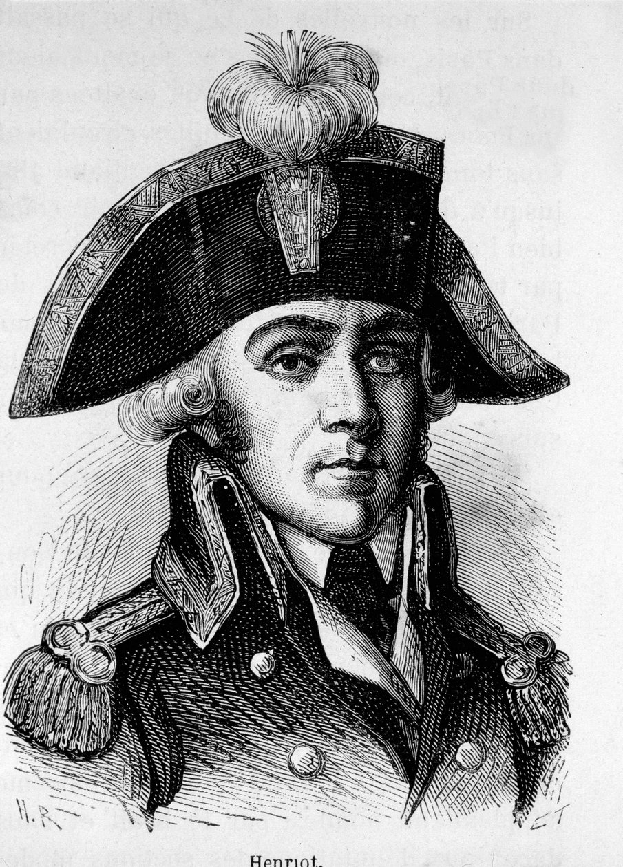 Ritratto di François Hanriot (1761-1794), rivoluzionario francese da Unknown artist