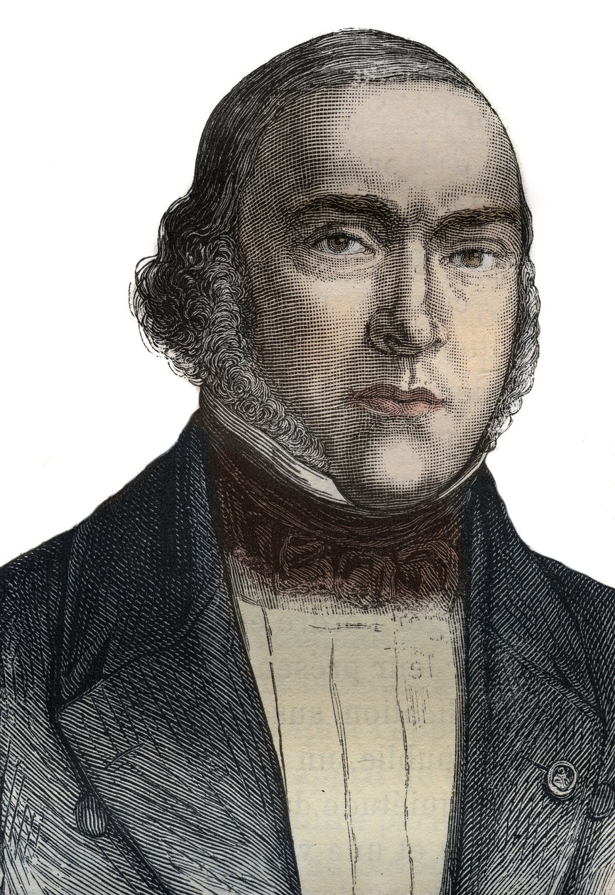 Ritratto di Francois Jean Leon de Maleville, noto come Leon de Maleville (1803-1879), politico francese da Unknown artist