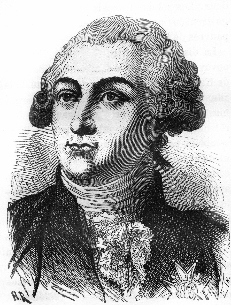 Ritratto di François Claude Amour, Marchese de Bouillé (1739-1800), generale francese da Unknown artist