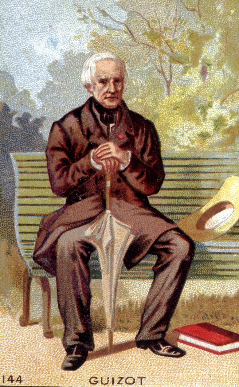 Ritratto di François Guizot (1787 - 1874), politico e storico francese da Unknown artist