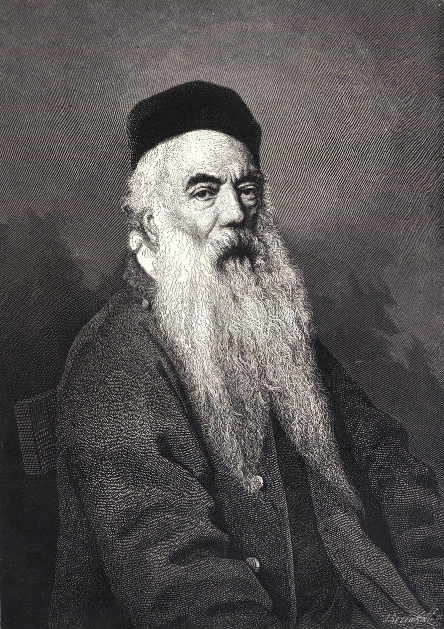 Ritratto di François Rude (1784 - 1855) scultore francese da Unknown artist