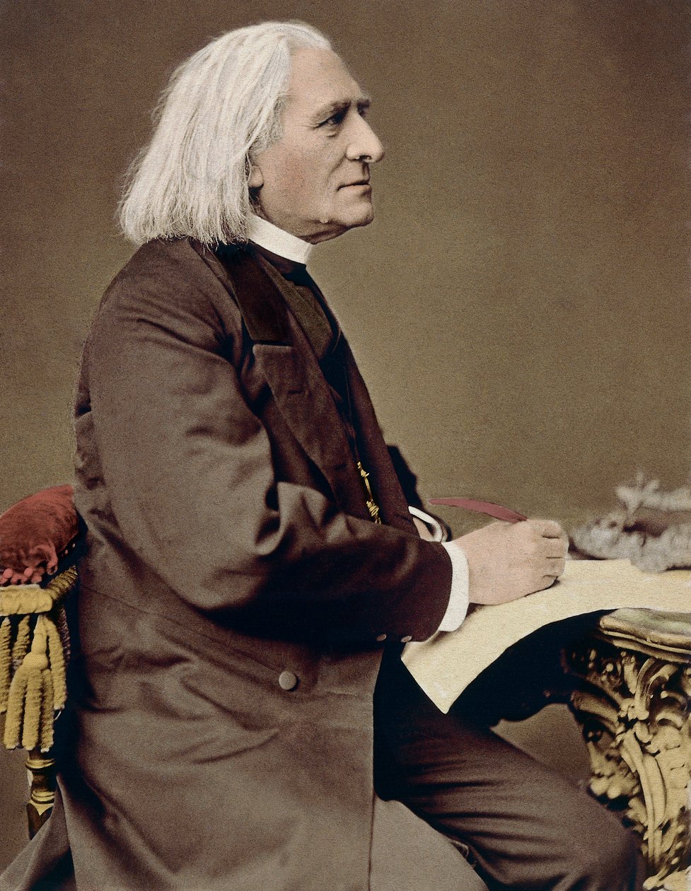 Ritratto di Franz Liszt (1811-1886), compositore, pianista e direttore d