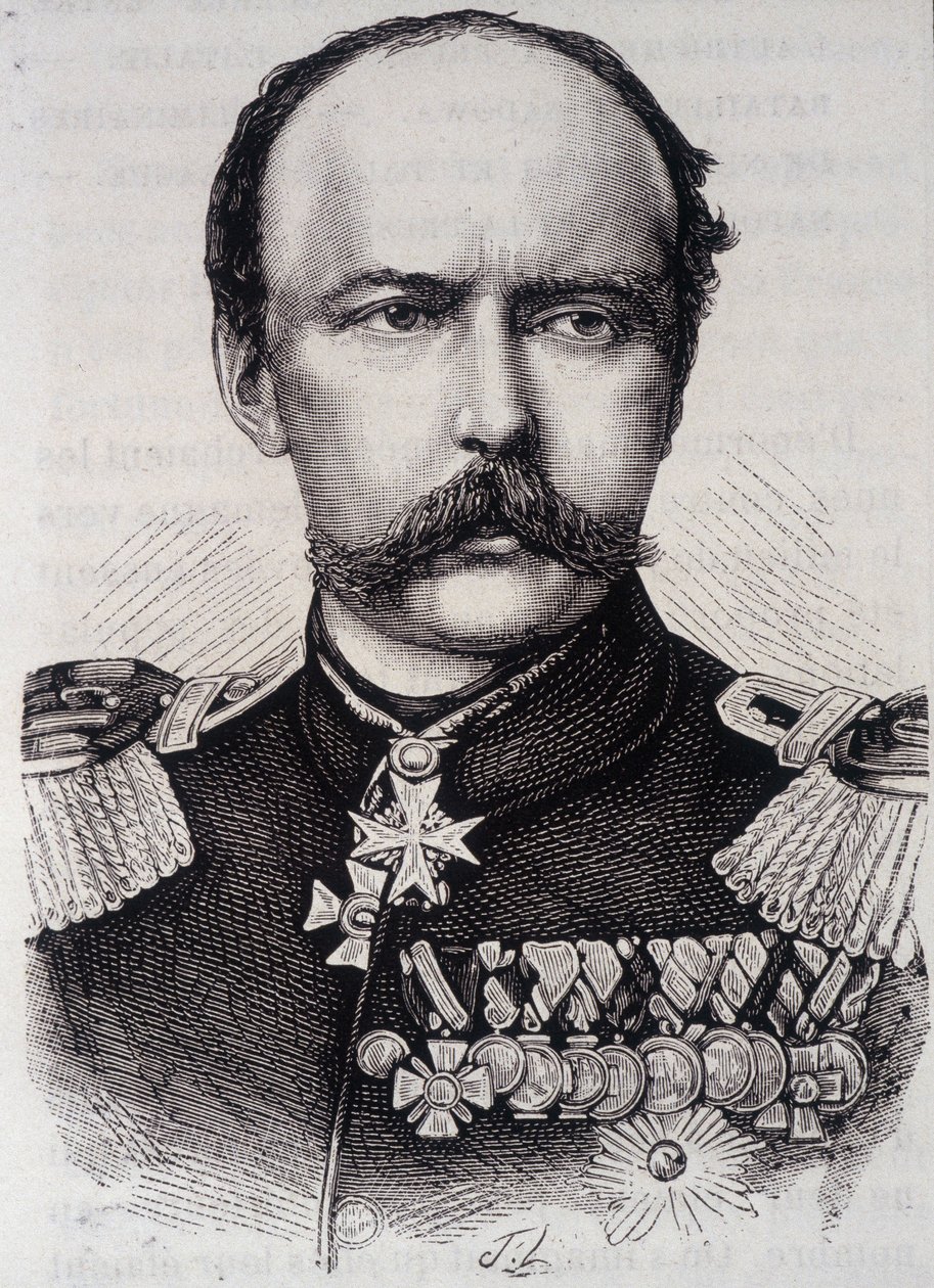 Ritratto di Federico Carlo, Principe di Prussia (1828-1885) da Unknown artist
