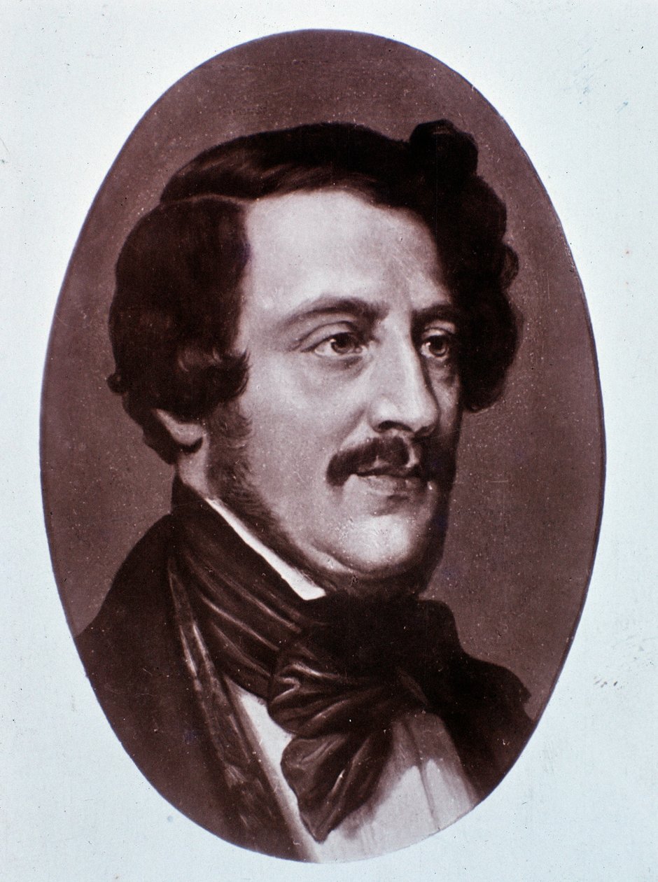 Ritratto di Gaetano Donizetti (incisione) da Unknown artist