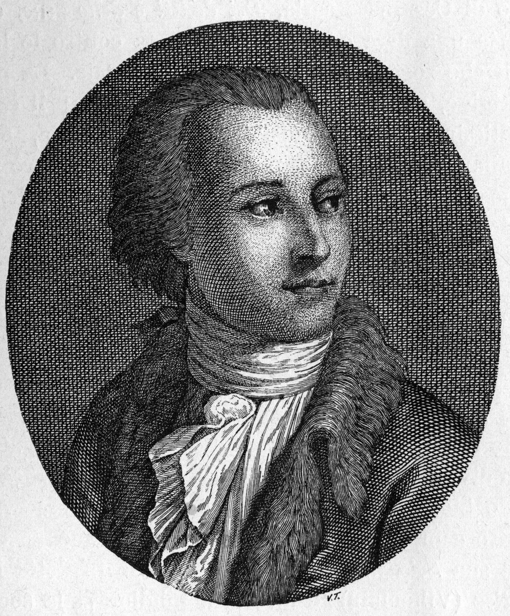 Ritratto di Gaetano Filangeri (1752-1788). Giurista e pedagogo italiano da Unknown artist