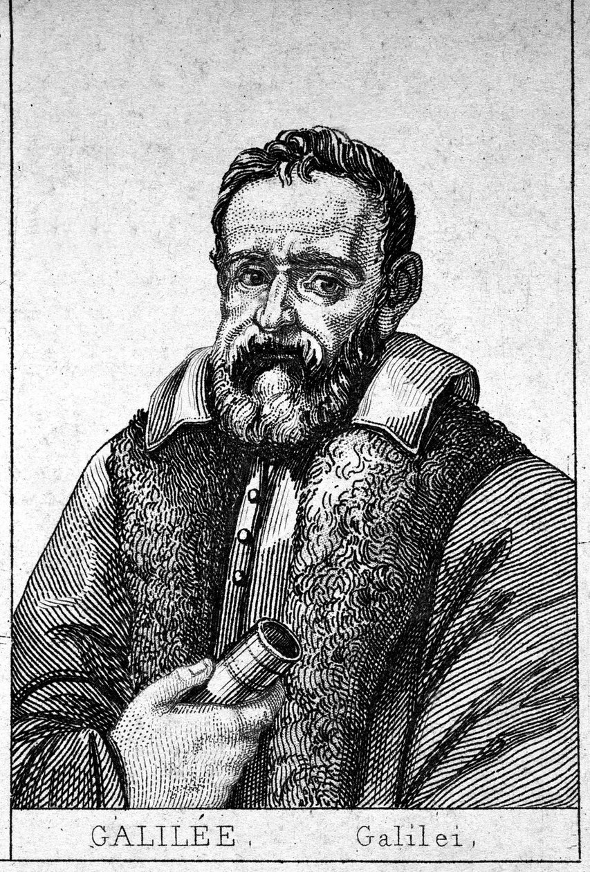 Ritratto di Galileo Galilei da Unknown artist