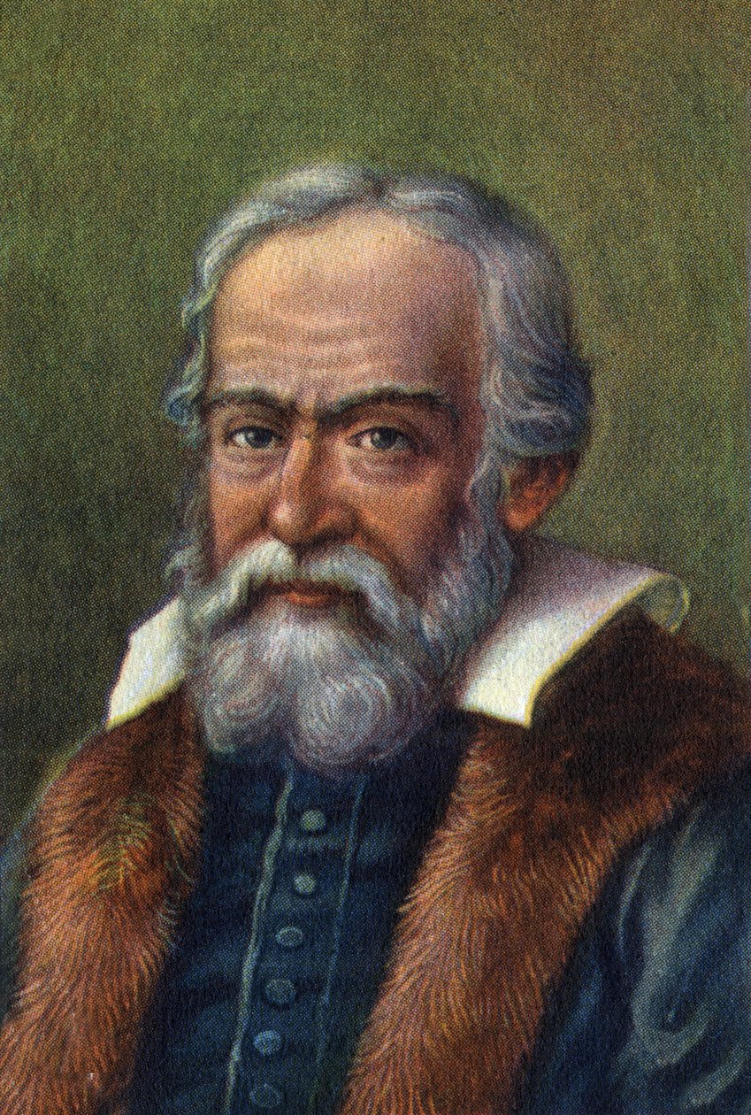 Ritratto di Galileo Galilei dit Galilee, astronomo italiano (1564-1642) da Unknown Artist