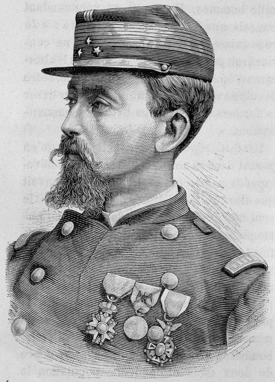 Ritratto del Generale Crémier. Incisione del XIX secolo. da Unknown artist