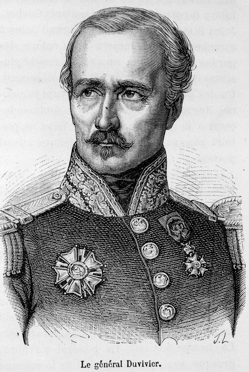 Ritratto di Generale Franciade Fleurus Duvivier (1794-1848) da Unknown artist