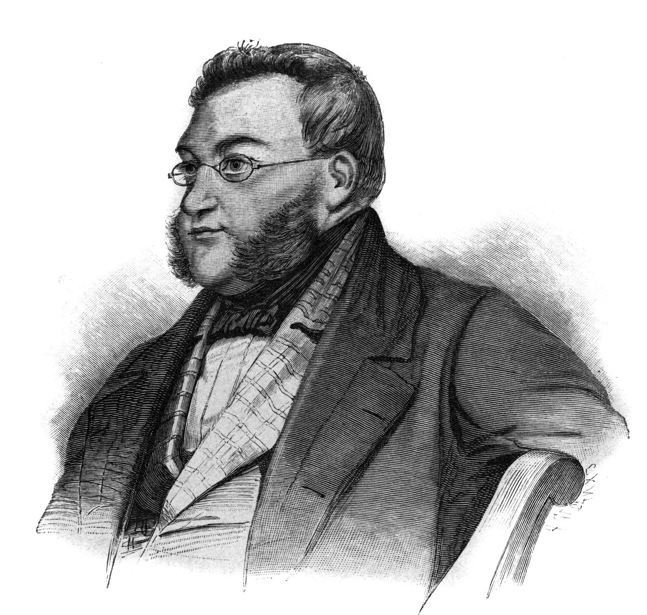 Ritratto di Georg von Vincke, politico prussiano da Unknown artist