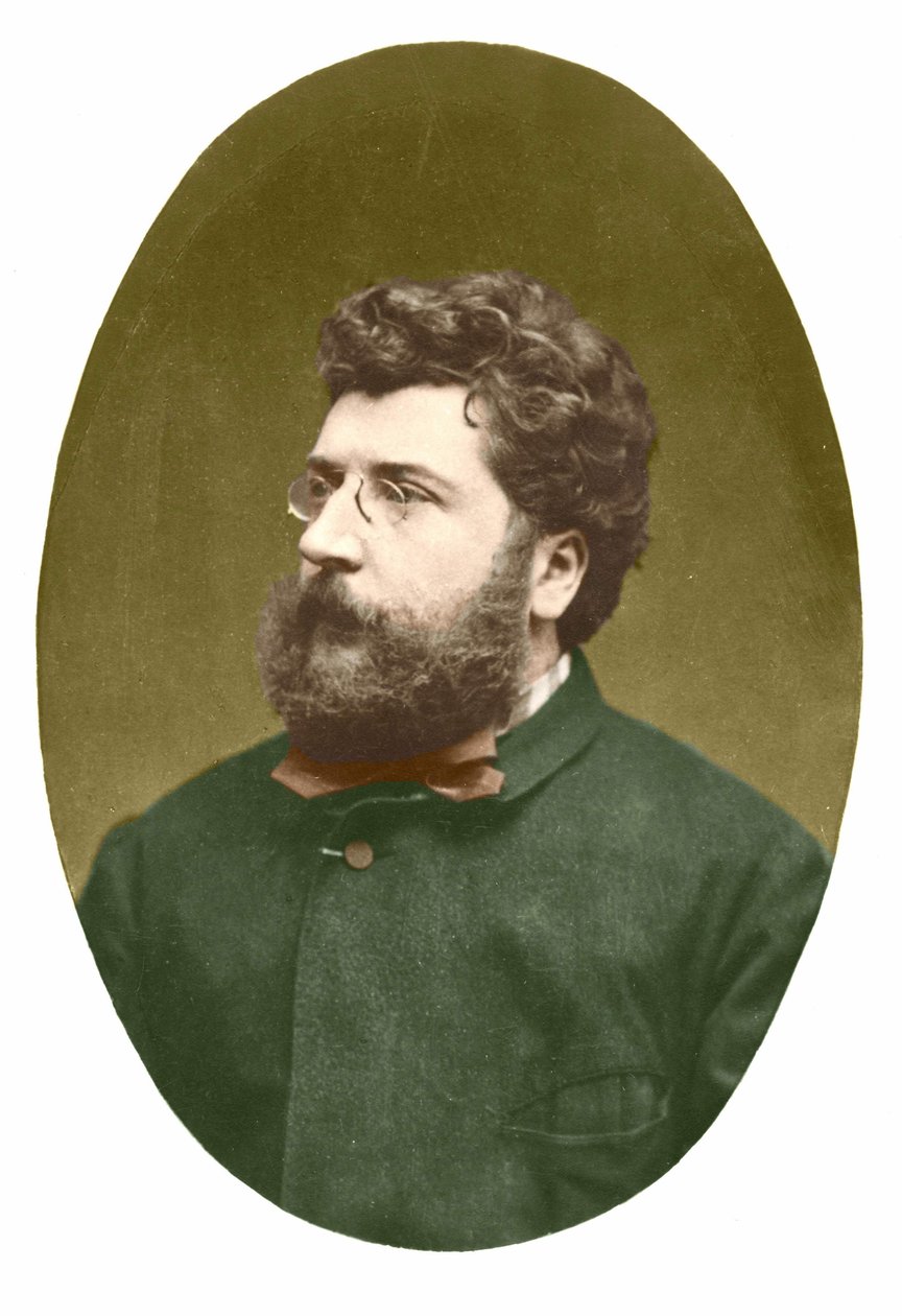 Ritratto di Georges Bizet (1838 - 1875). da Unknown artist