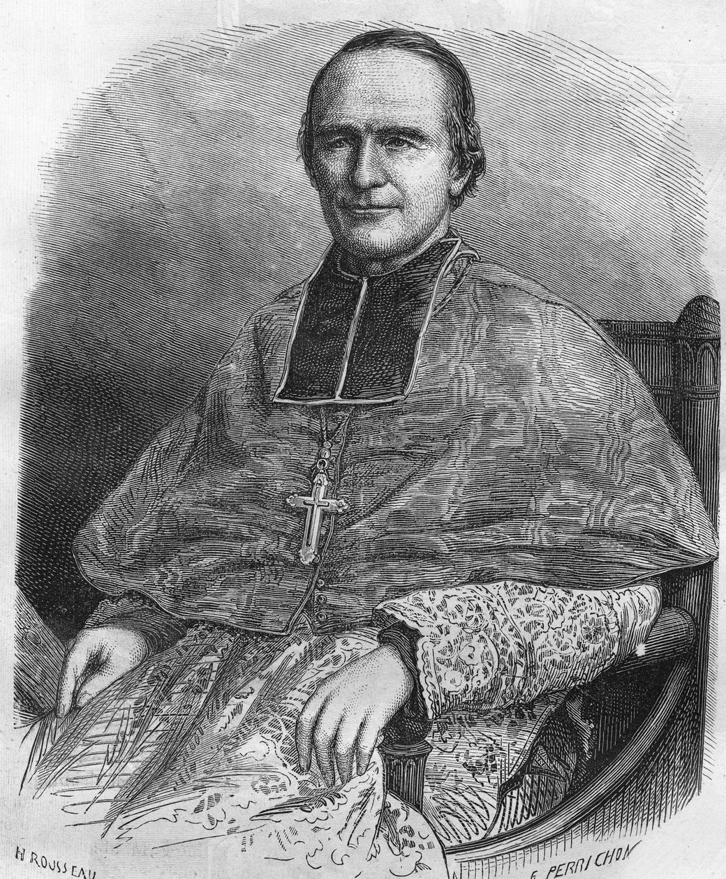 Ritratto di Georges Darboy, prelato francese da Unknown artist