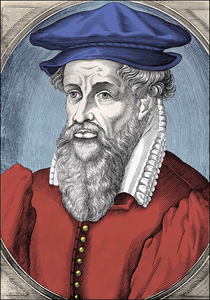 Ritratto di Gerhard Kremer detto Gerardus Mercator (1512-1594) da Unknown artist